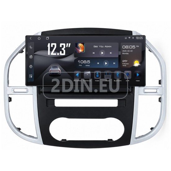 MERCEDES VITO W447 - 12.3" МУЛТИМЕДИЯ / Навигация android 16